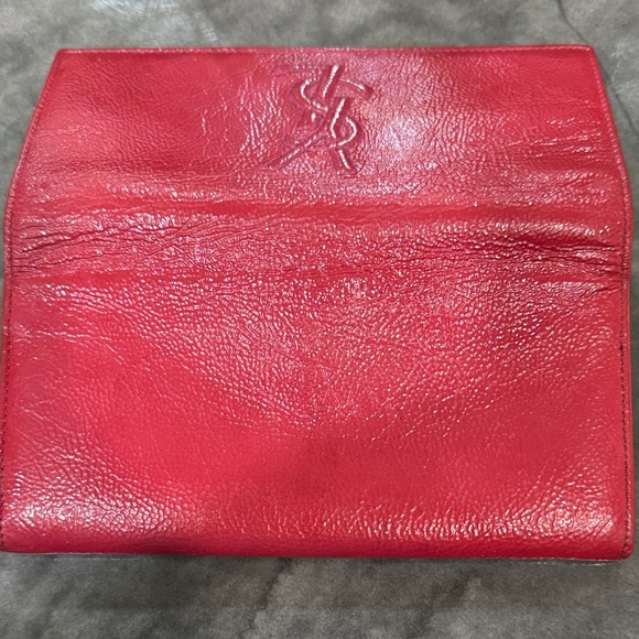 Yves Saint Laurent Red Wallet - Picture 7 of 8